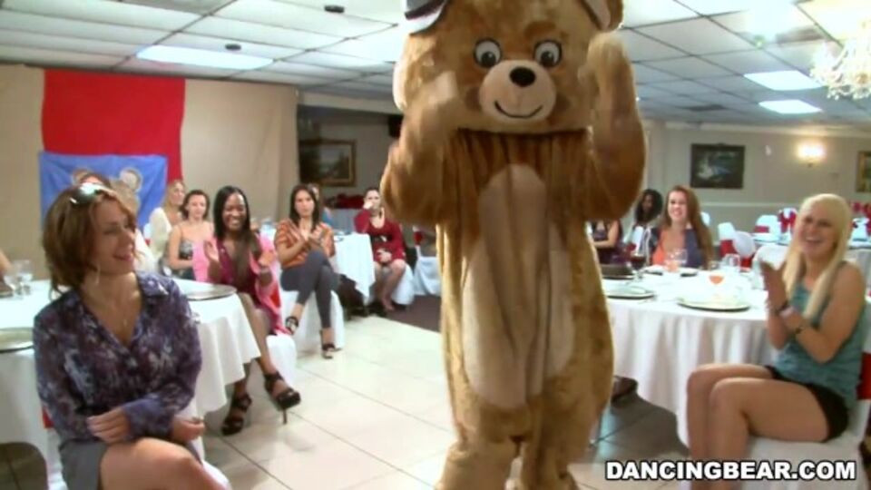Baby girl's dancing bear sex