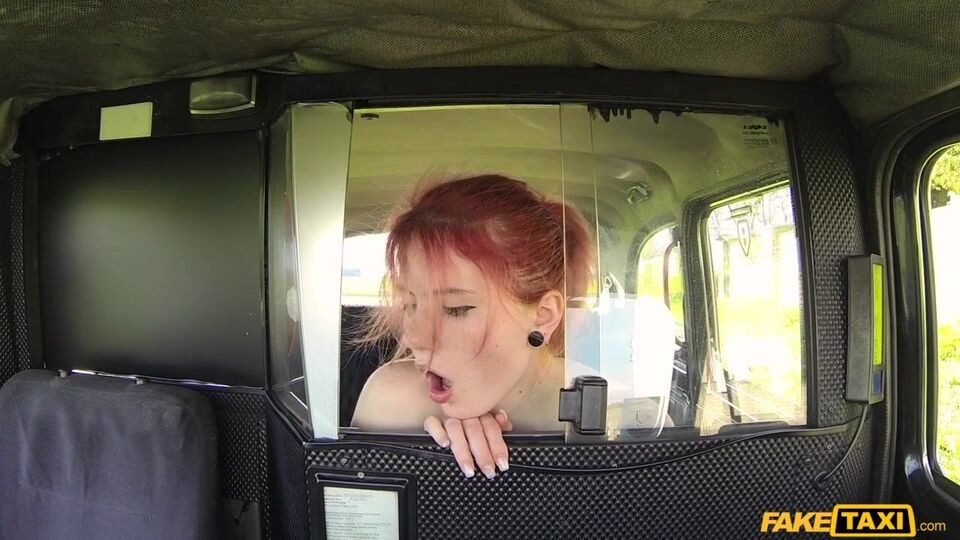Hard sex on the backseat with a beautiful redhead Cute Anne